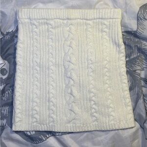Gianni Bini Knitted White Skirt